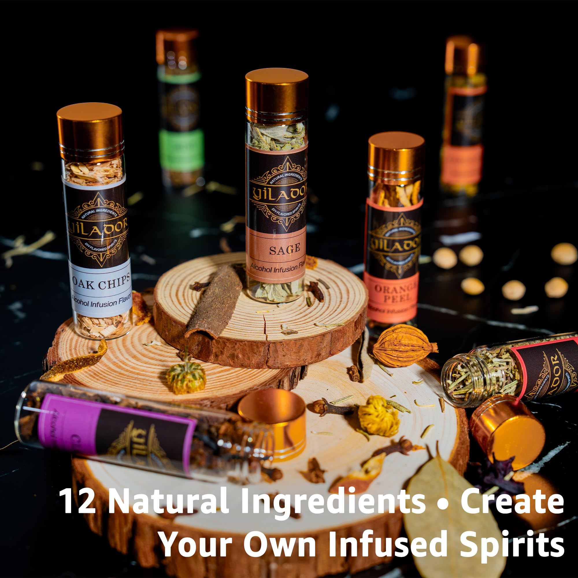 Yilador botanicals lineup shows natural ingredients for custom infusions