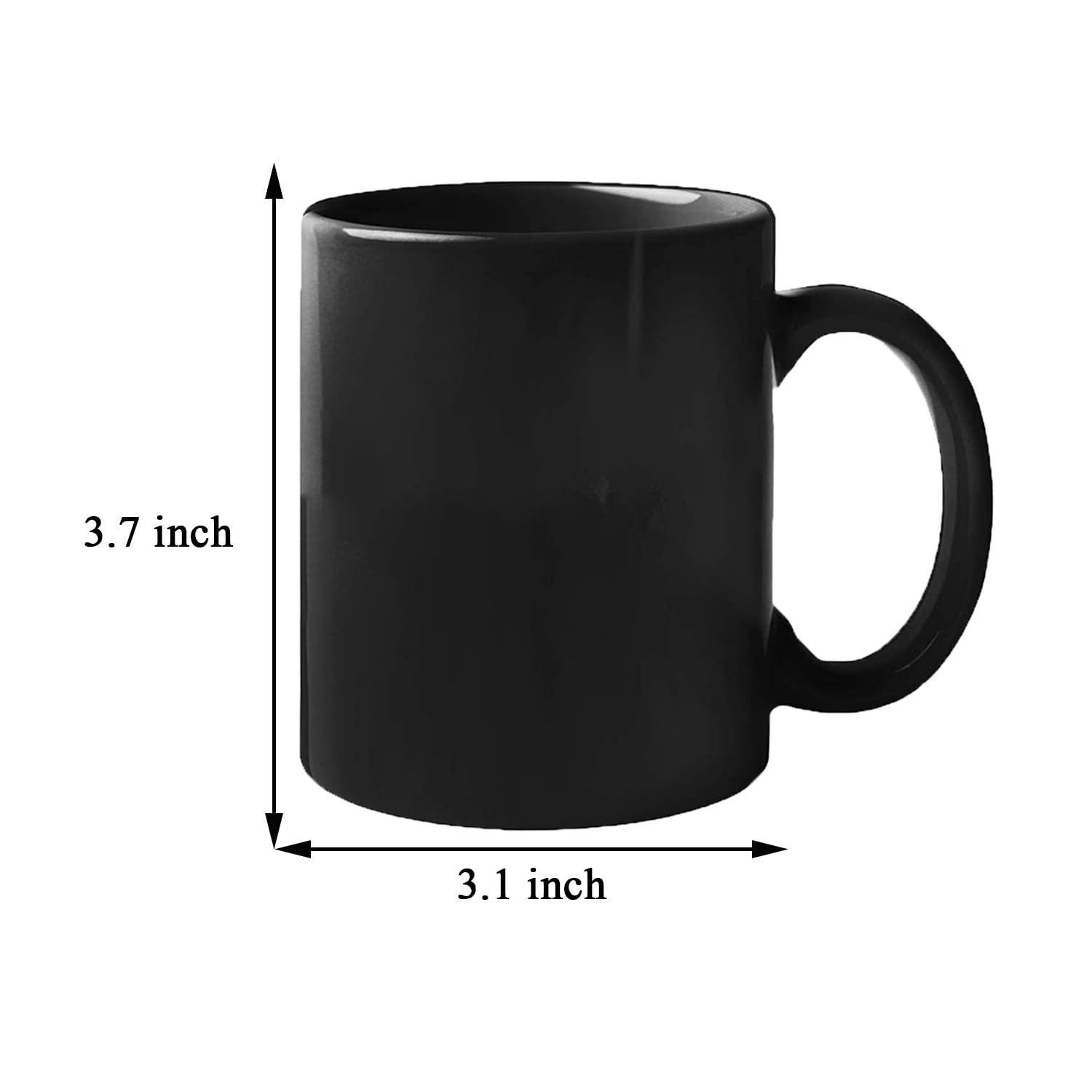 YILIUJIU Have a Nice Day mug handle detail for comfortable grip.