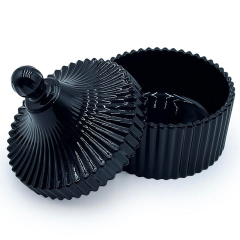 YILUSHENGHUA Halloween candy jar with lid for festive treats and table decor