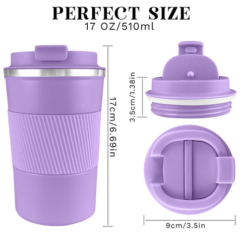 YINBAOGE 304 stainless steel inner cup for safe, odor-free sipping