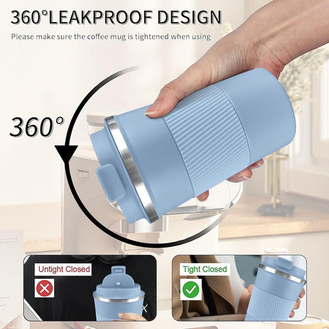 YINBAOGE fits most car cup holders for on-the-go use