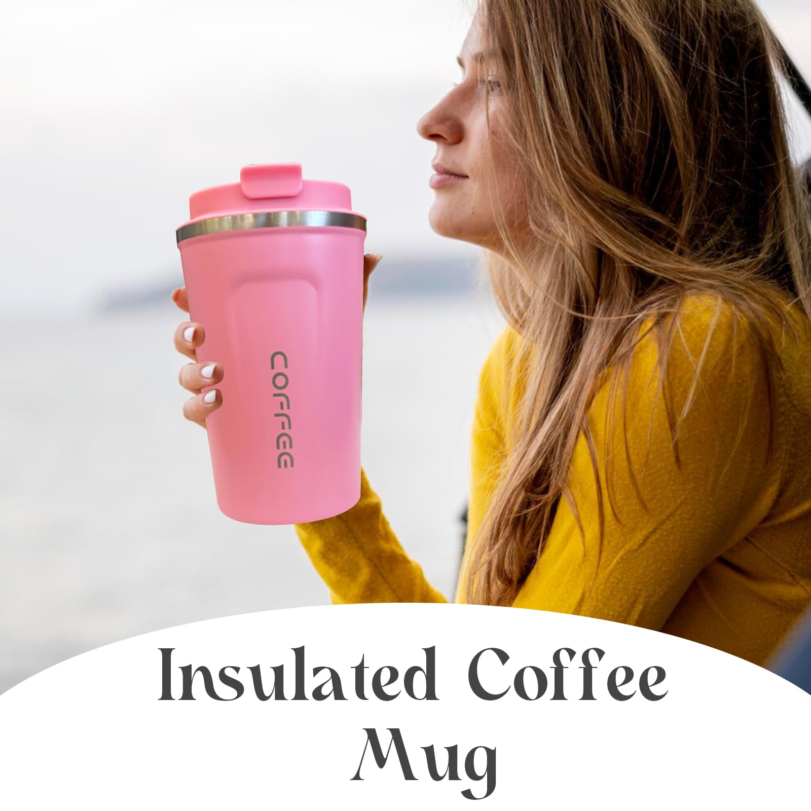 YINBAOGE car cup holder friendly mug for travel.