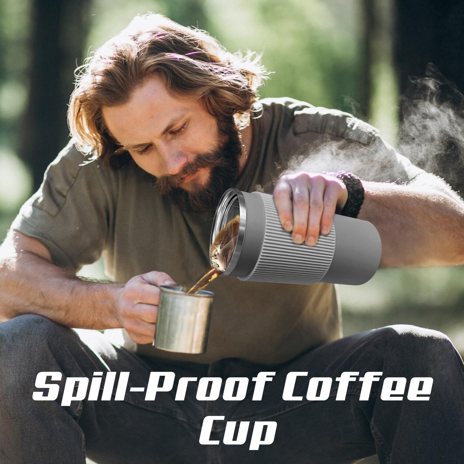 YINBAOGE 15oz cup fits car holders and travel.
