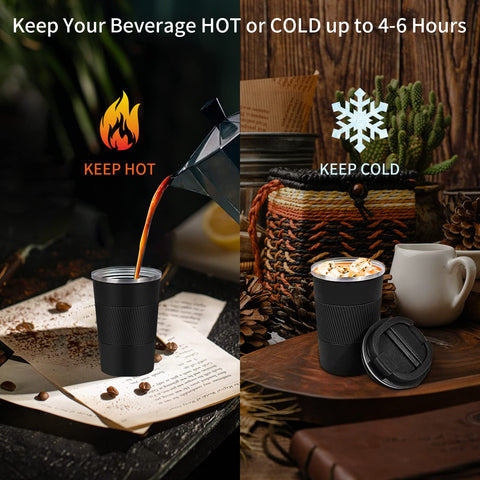YINBAOGE reusable cup makes a gift-ready option for travelers and coffee lovers.