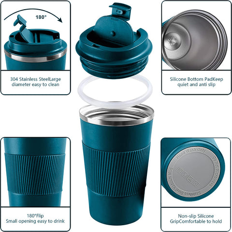 YINBAOGE leakproof lid seals to prevent spills in bags and on the move.
