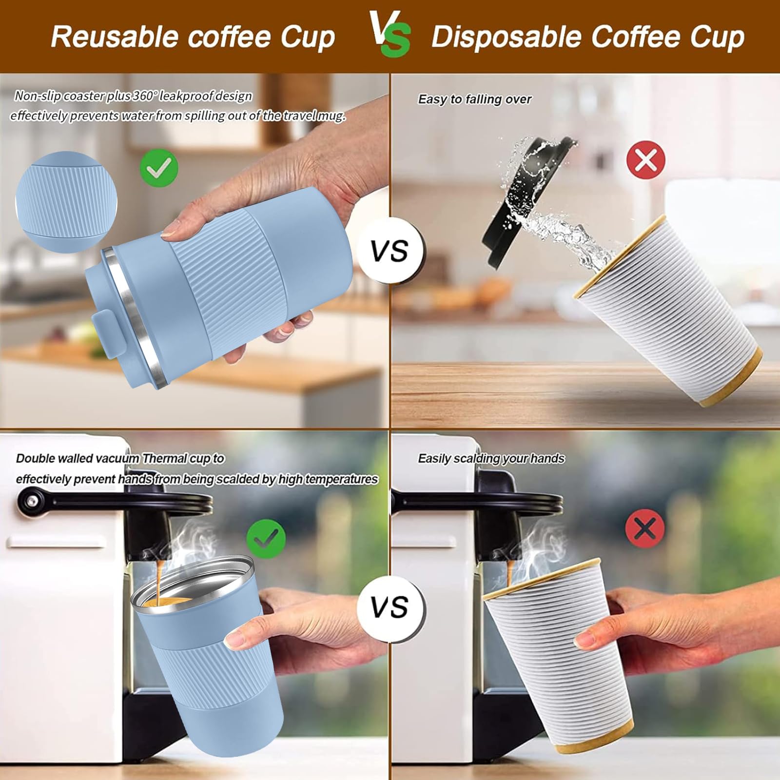 YINBAOGE soft silicone sleeve offers comfortable, slip-resistant grip.