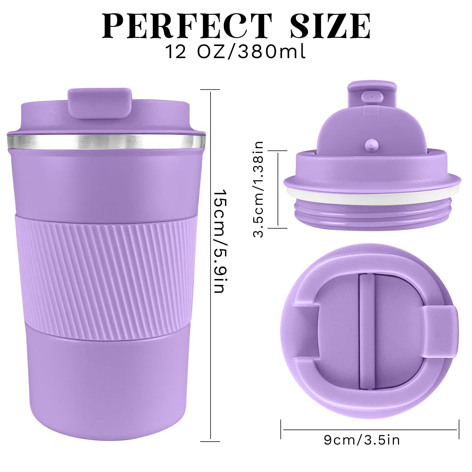 YINBAOGE stainless steel inner ensures durable, odor-free beverage container.