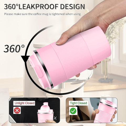 YINBAOGE wide-mouth opening allows easy cleaning after coffee