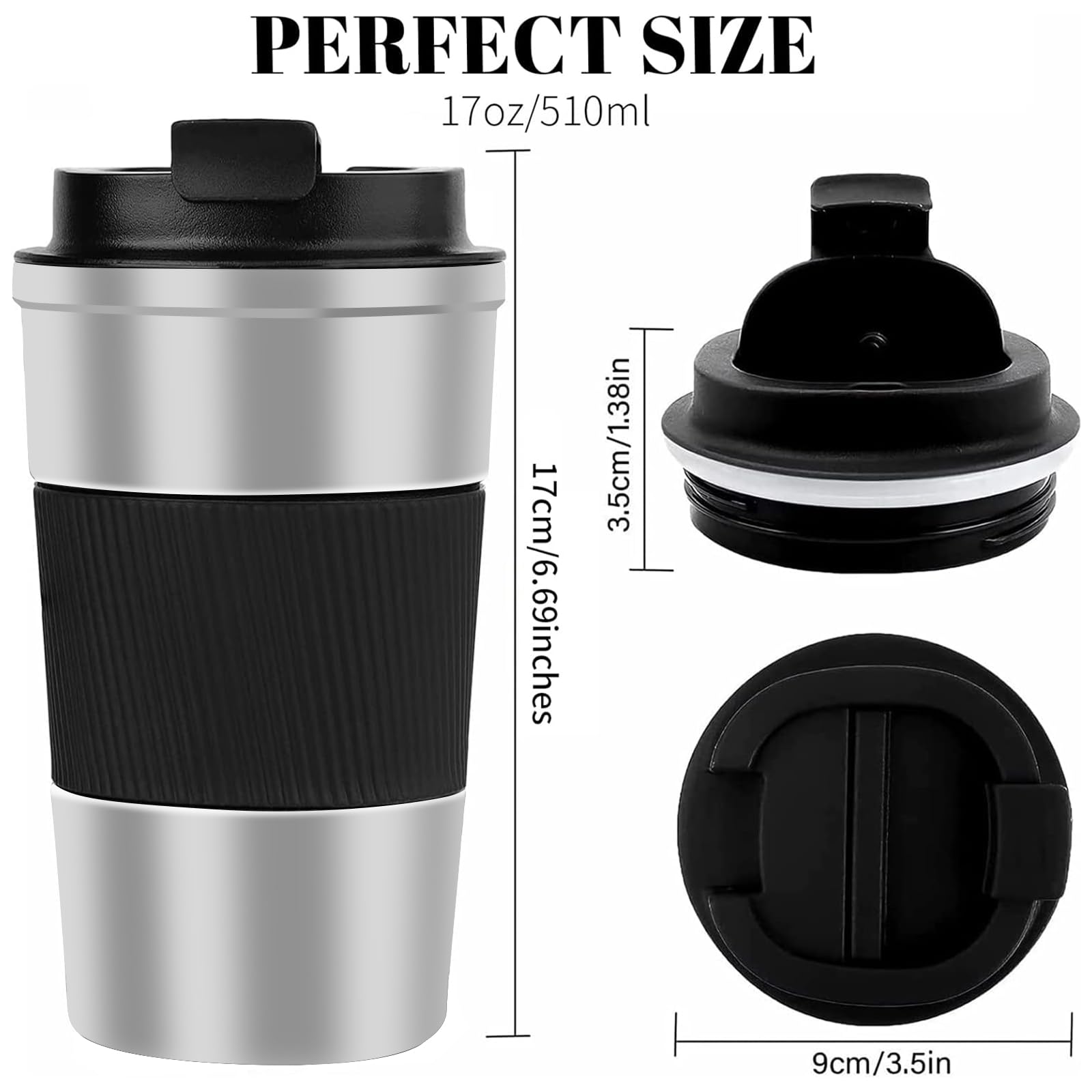 YINBAOGE double-wall insulation keeps hot drinks hot and cold drinks cool.