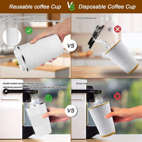 YINBAOGE wide-mouth opening makes filling and cleaning easy and quick.