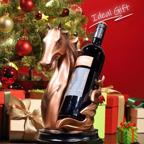 YINGAVERSAI tabletop wine rack suitable for red wine and champagne.