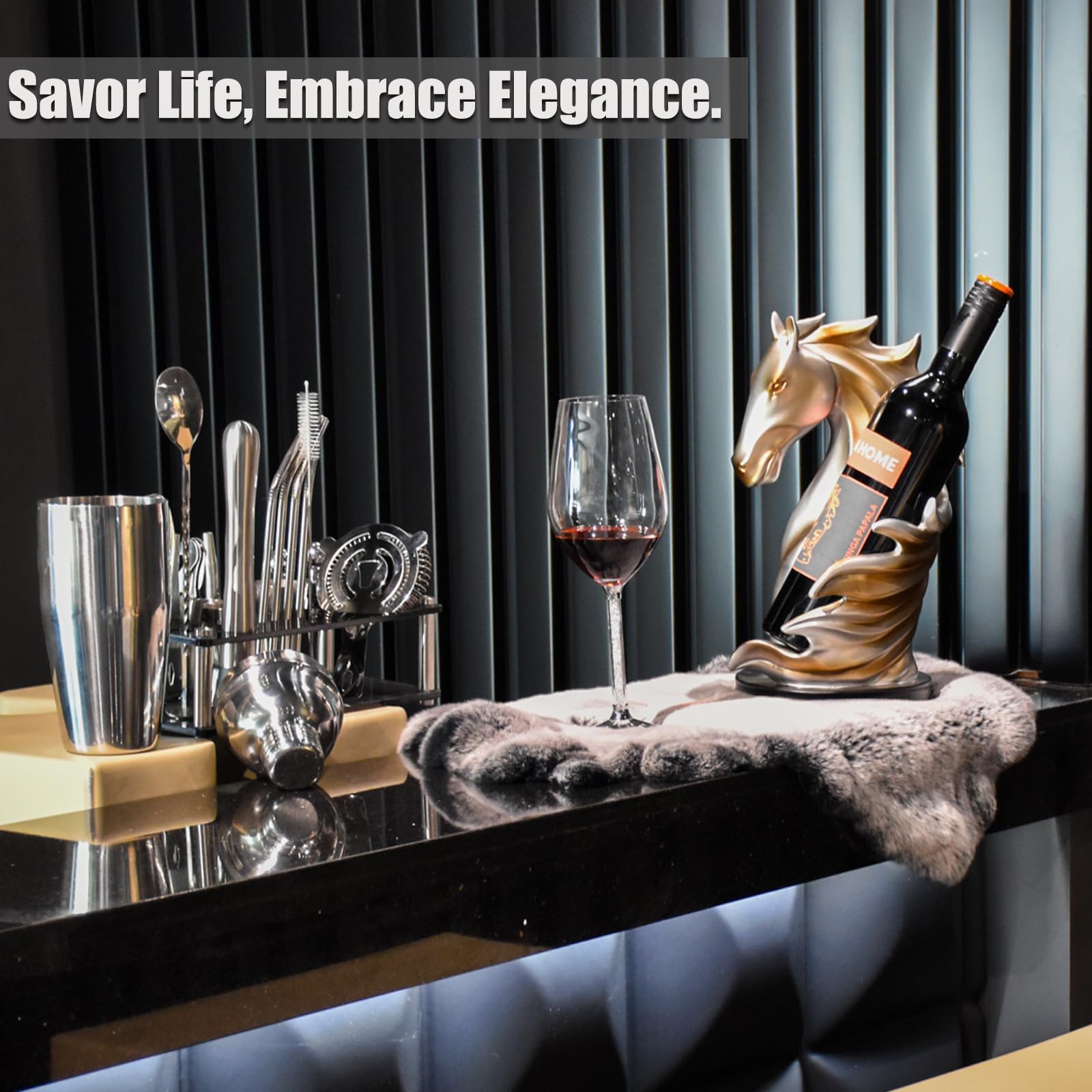 YINGAVERSAI protective pads prevent scratches and sliding on smooth tabletops.