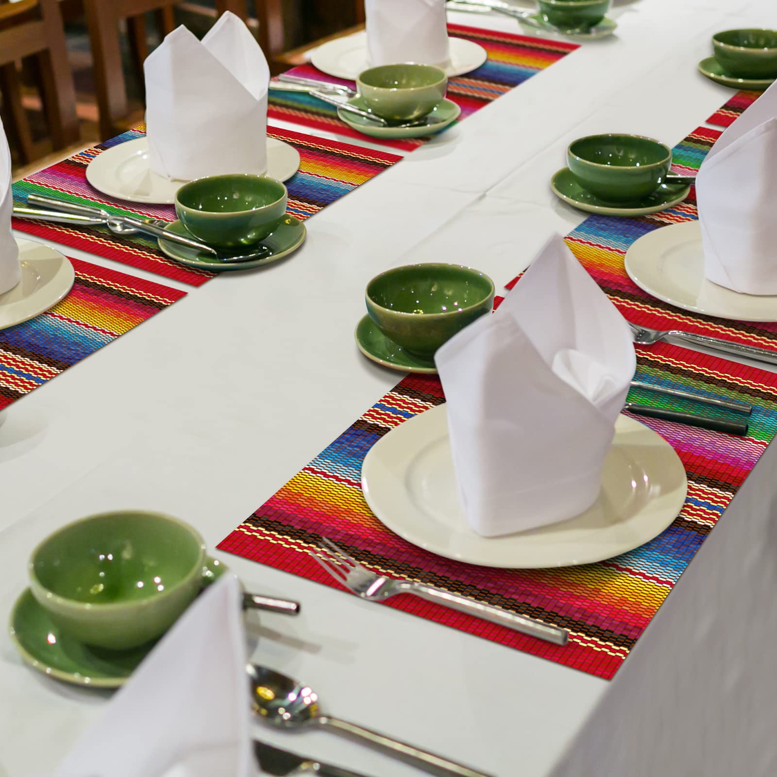 Yingzhao elegant placemats provide chic table accents for any occasion.