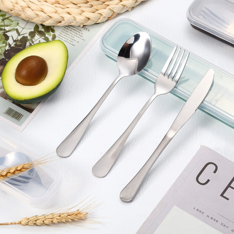 Yinkin stainless steel knife provides safe compact utility for picnics.
