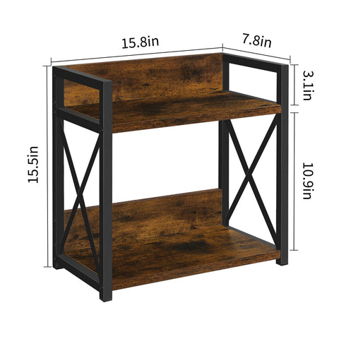YINMIT coffee bar accessory storage solution neatly holds cups and syrups