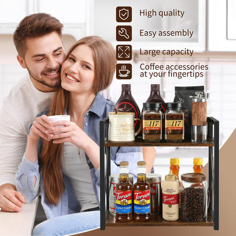 YINMIT easy assembly storage with rustic design and clear instructions