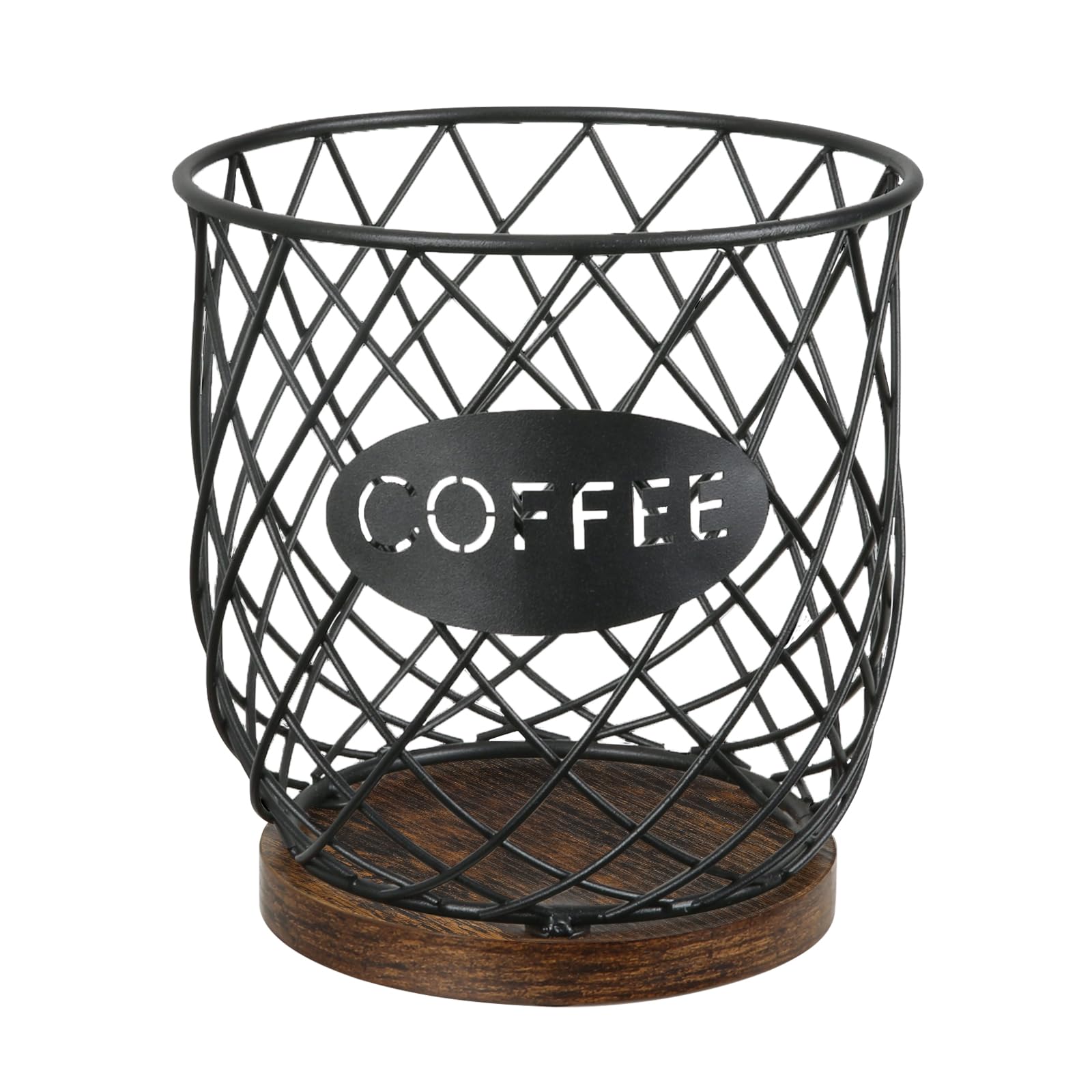 YINMIT K Cup Holder circular grid top view keeps pods organized and accessible.