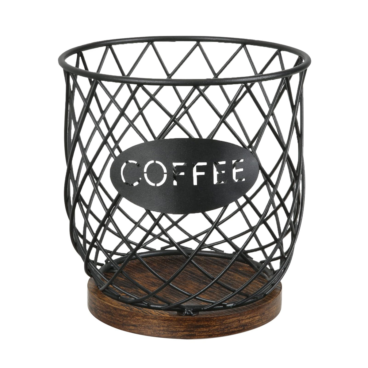 YINMIT K Cup Holder circular grid top view keeps pods organized and accessible.