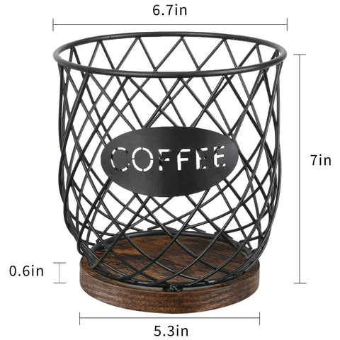 Sturdy construction with thick wire ensures long-lasting use.