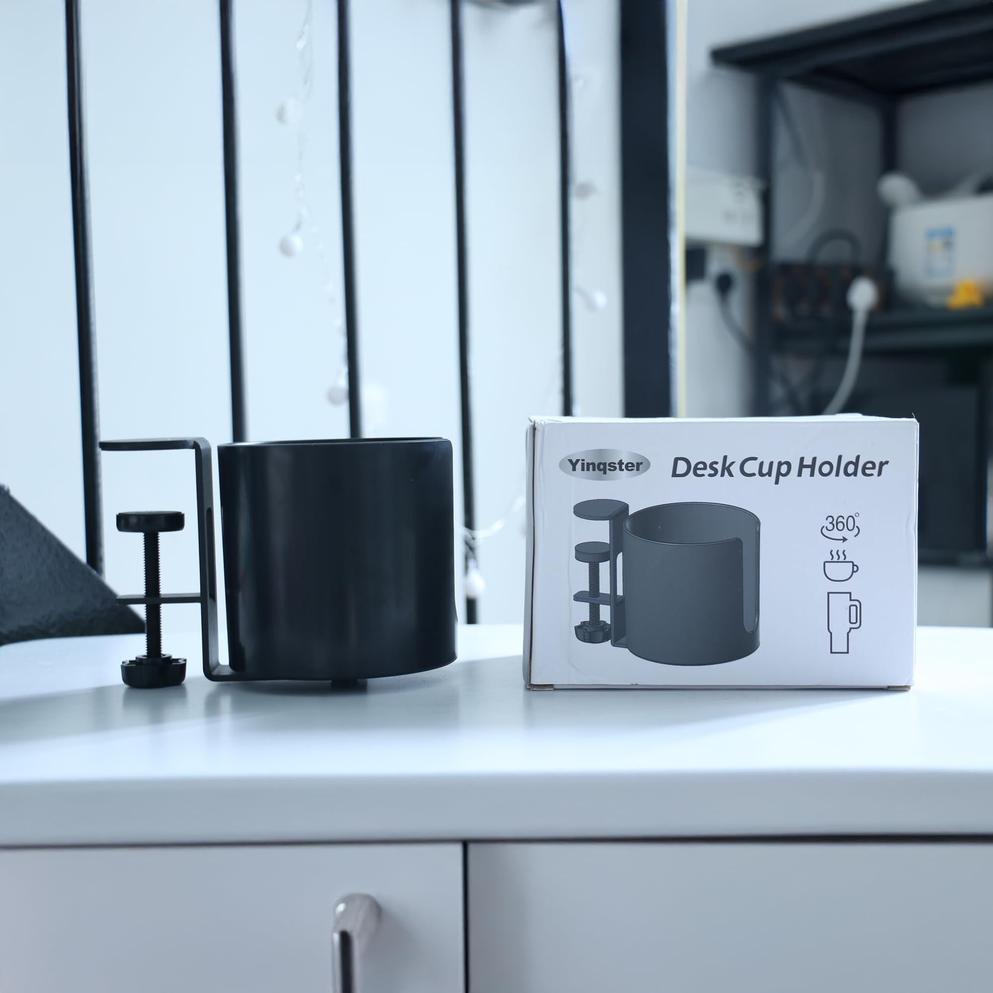 Yinqster gift-ready desk accessory packaging for office or gaming.