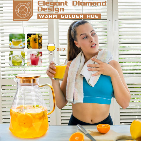 Yirilan borosilicate glass withstands hot and cold temperatures safely.