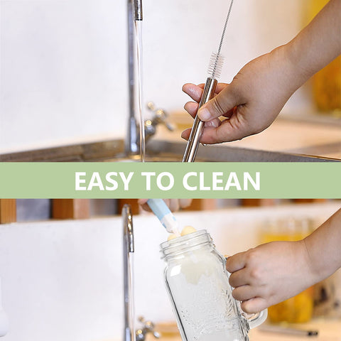 Yirilan cup cleaning brush included for quick bottle care