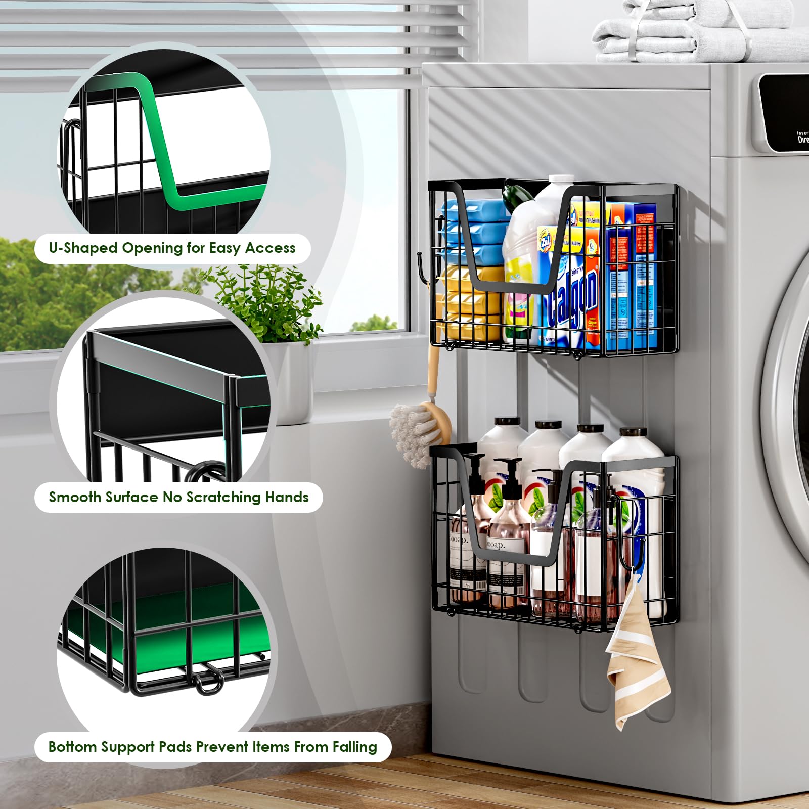 YIWANFW hollow basket design with airflow around produce