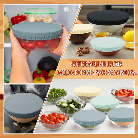 Yiyiring beeswax bowl covers in 12-inch size seal bowls for fresher ingredients