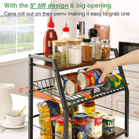 YIYYZI safety fence detail ensures items stay secure on busy counters.