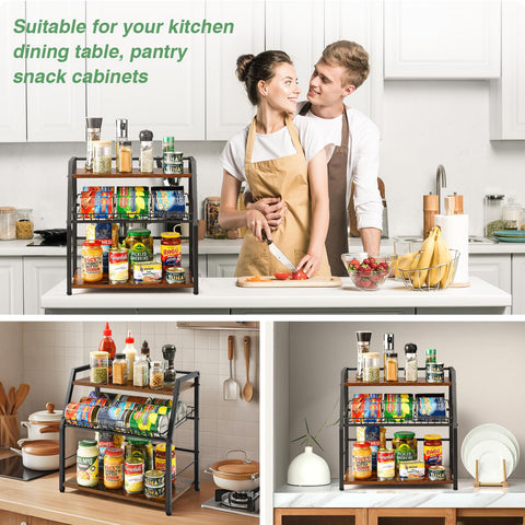 YIYYZI white finish matches modern kitchens.