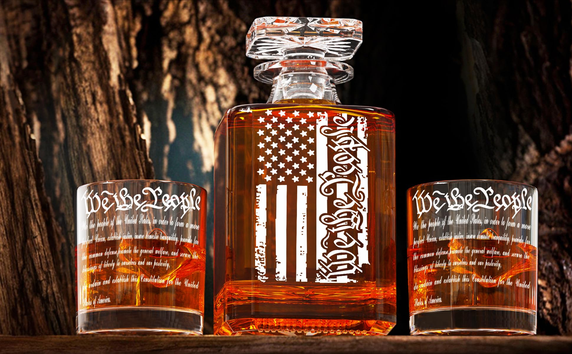 YJGS Ready-to-ship set enhances home bar display and gifting.