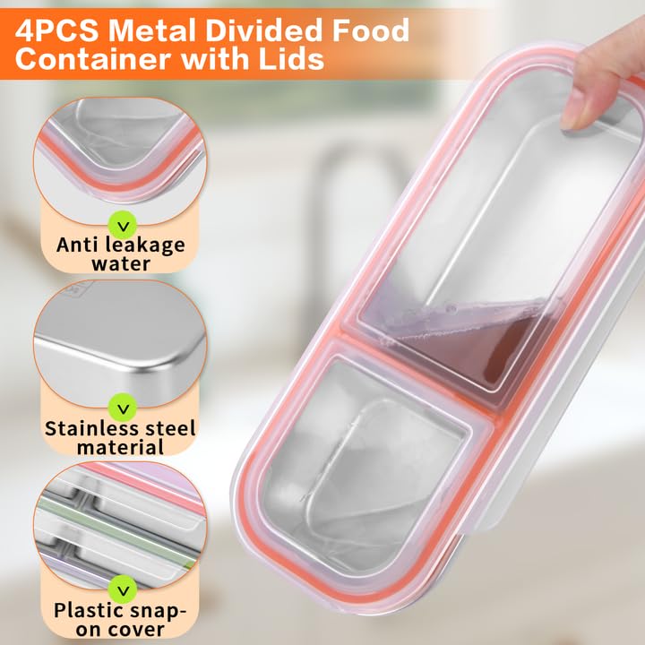 YJSLICT removable silicone seals enable easy cleaning and fresh meals.