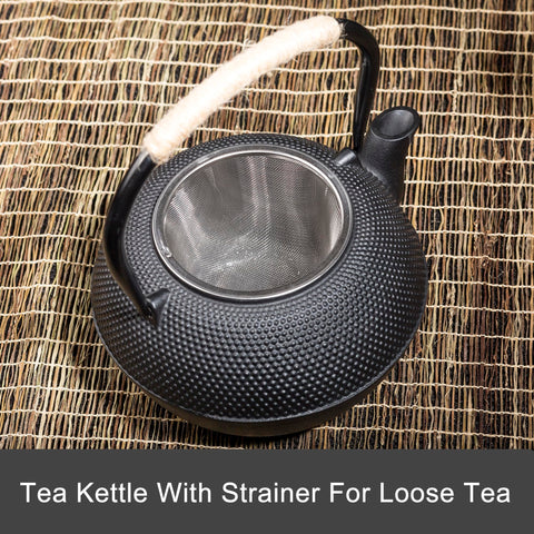 YJX black finish teapot adds sophisticated kitchen decor