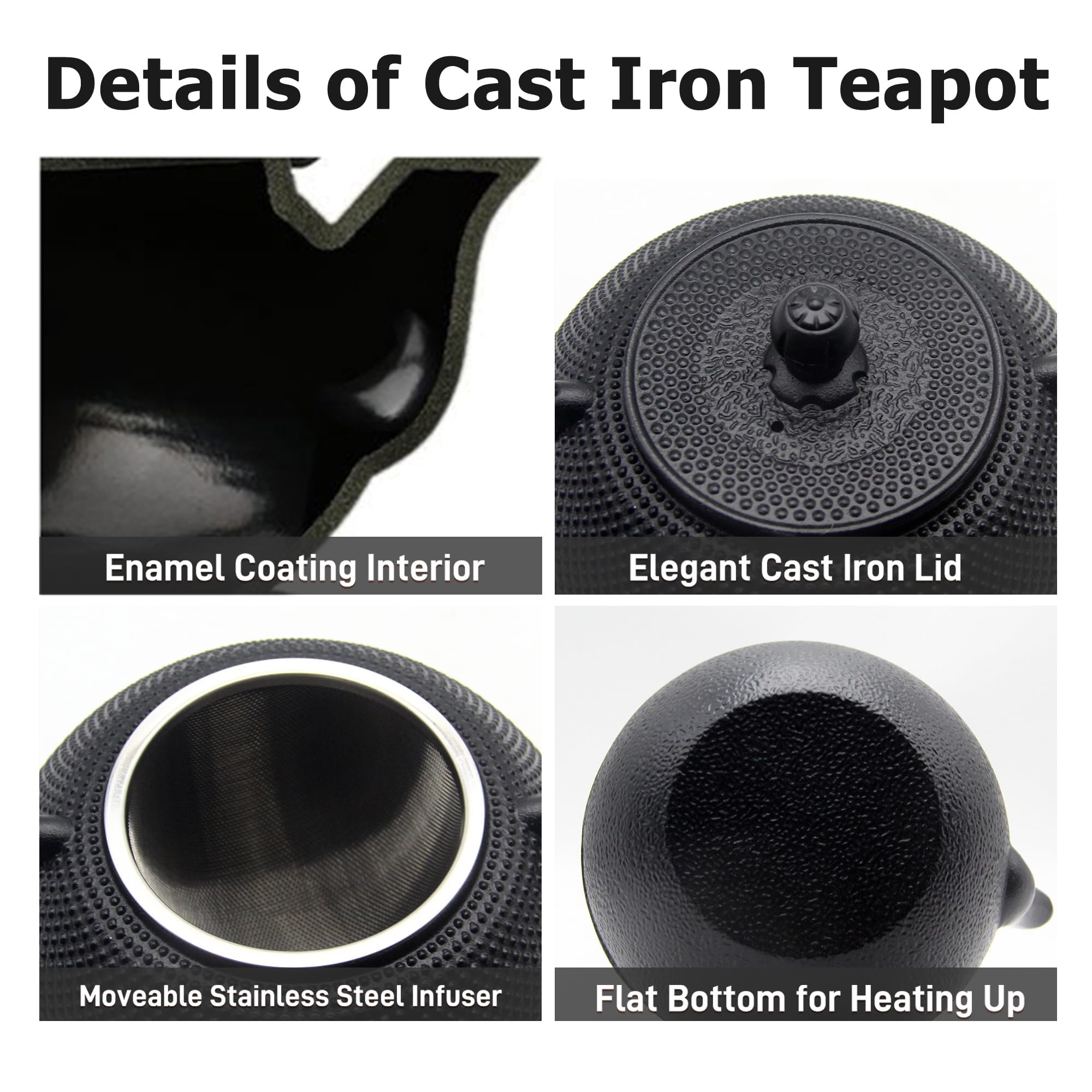 YJX teapot provides long heat retention to keep tea warm