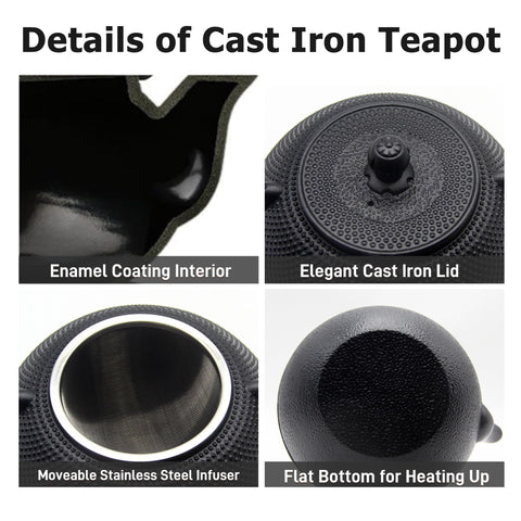 YJX teapot provides long heat retention to keep tea warm