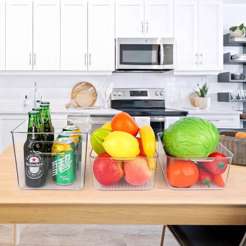 YKIOKE BPA-free PET material bin emphasizes durable long-term storage.