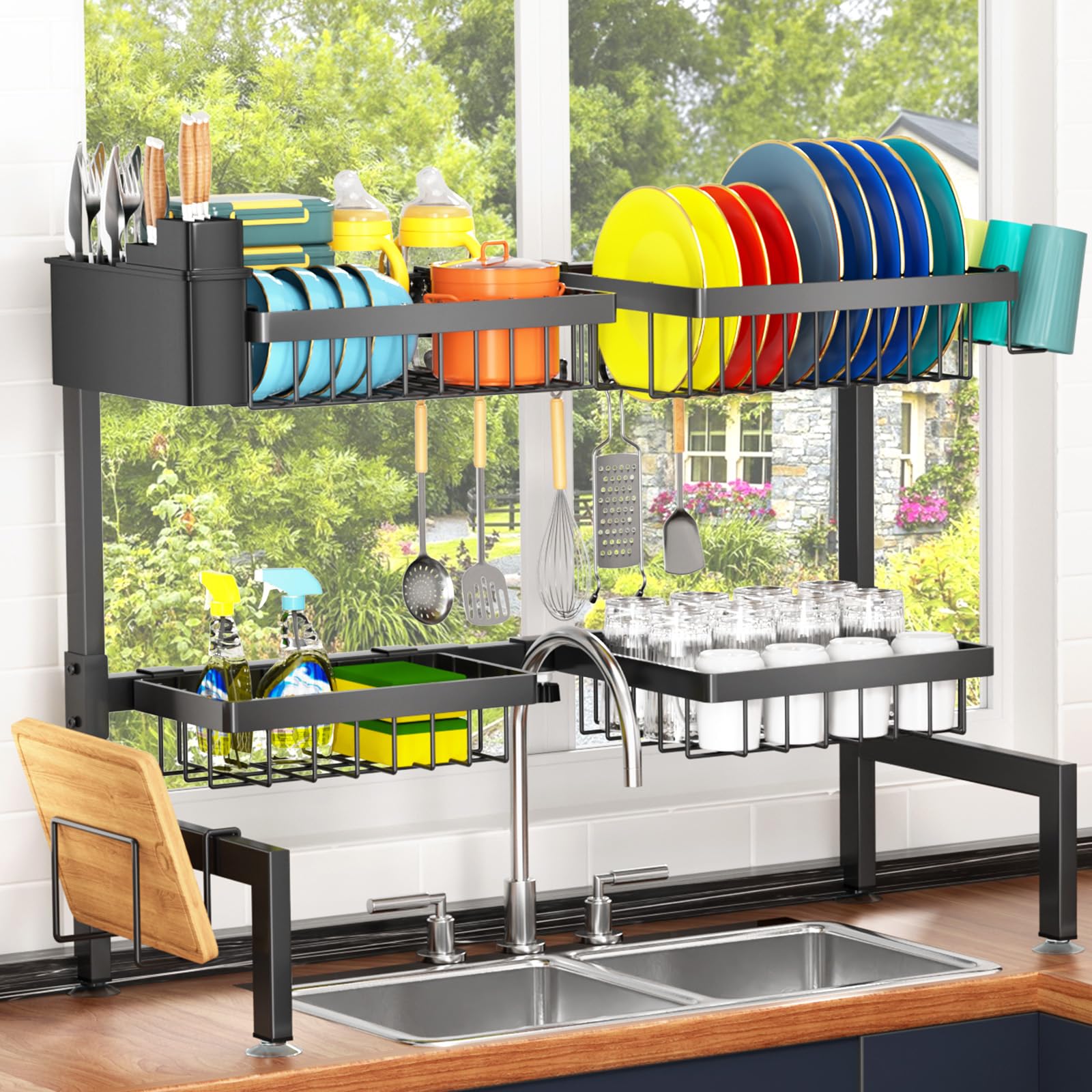 Extendable length up to 35.4 inches for diverse sinks