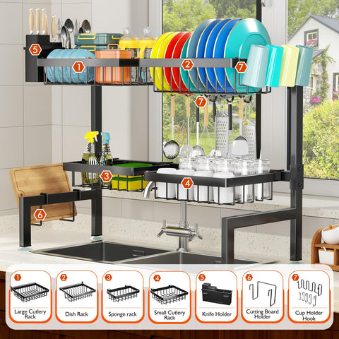 YKLSLH H-shaped design provides stable, easy-to-clean setup