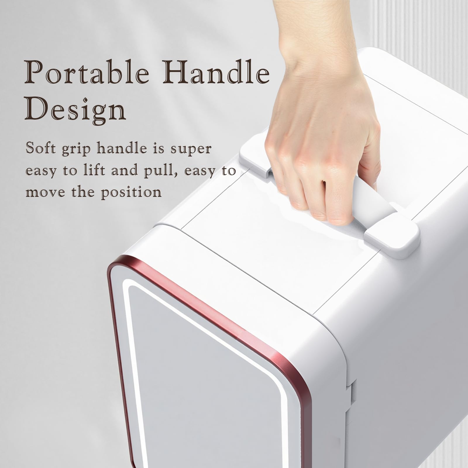 YLFU adjustable shelves simplify storing tall bottles and cosmetics.