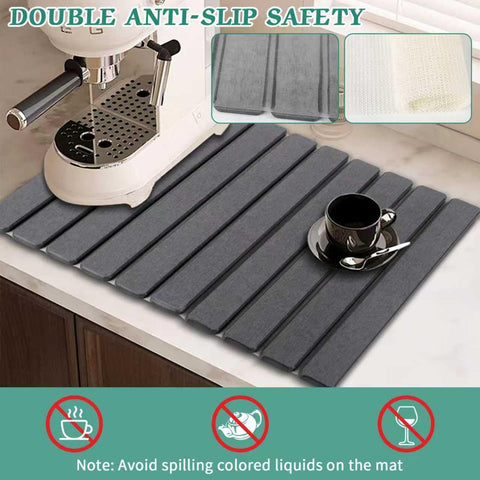 YLjindoia absorbent diatomaceous earth mat absorbs moisture fast.