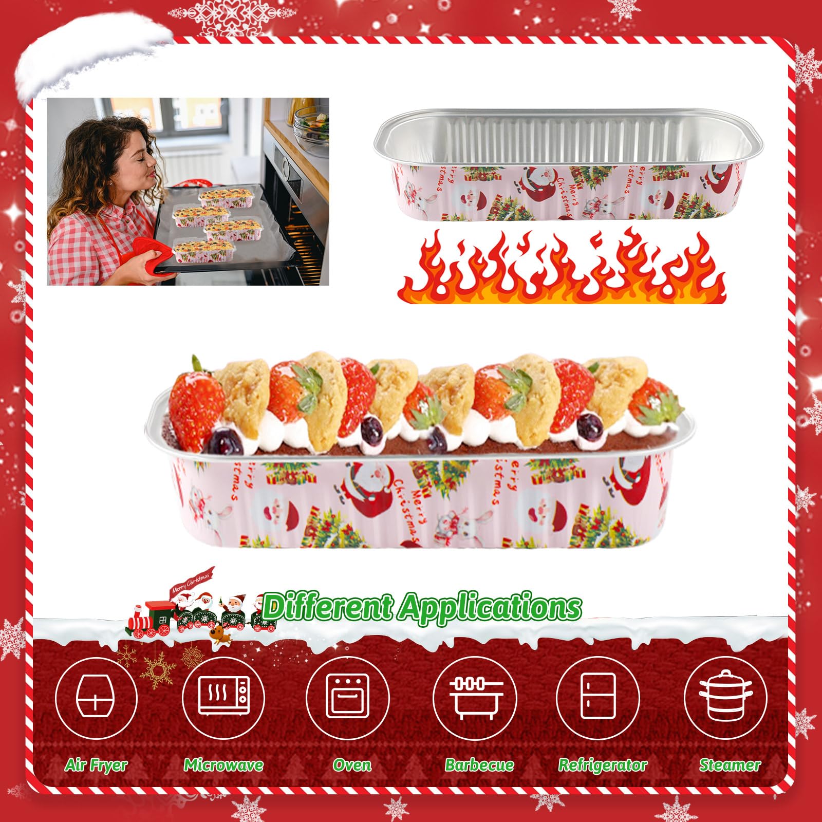 ylnurac mini loaf pans with spoons for quick serving and clean-up at gatherings.