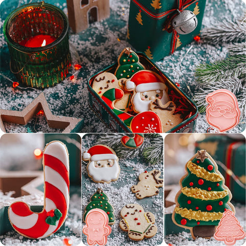 YLOLUL Bell stamp brings classic holiday flair to cookies and desserts