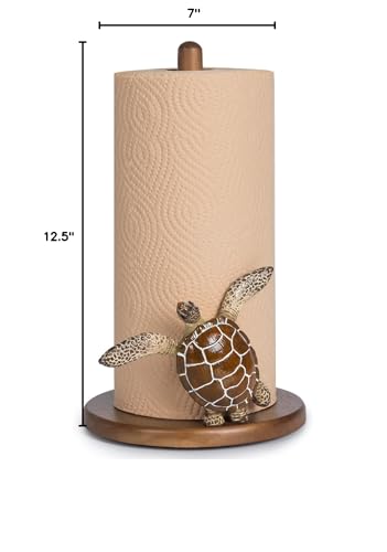 YLOVAN Turtle Paper Towel Holder beach house decor that elevates counters