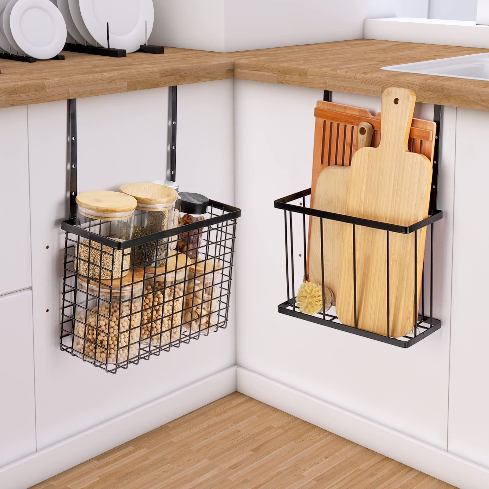 YMCCOOL dimensions show clear space for diverse kitchen items.