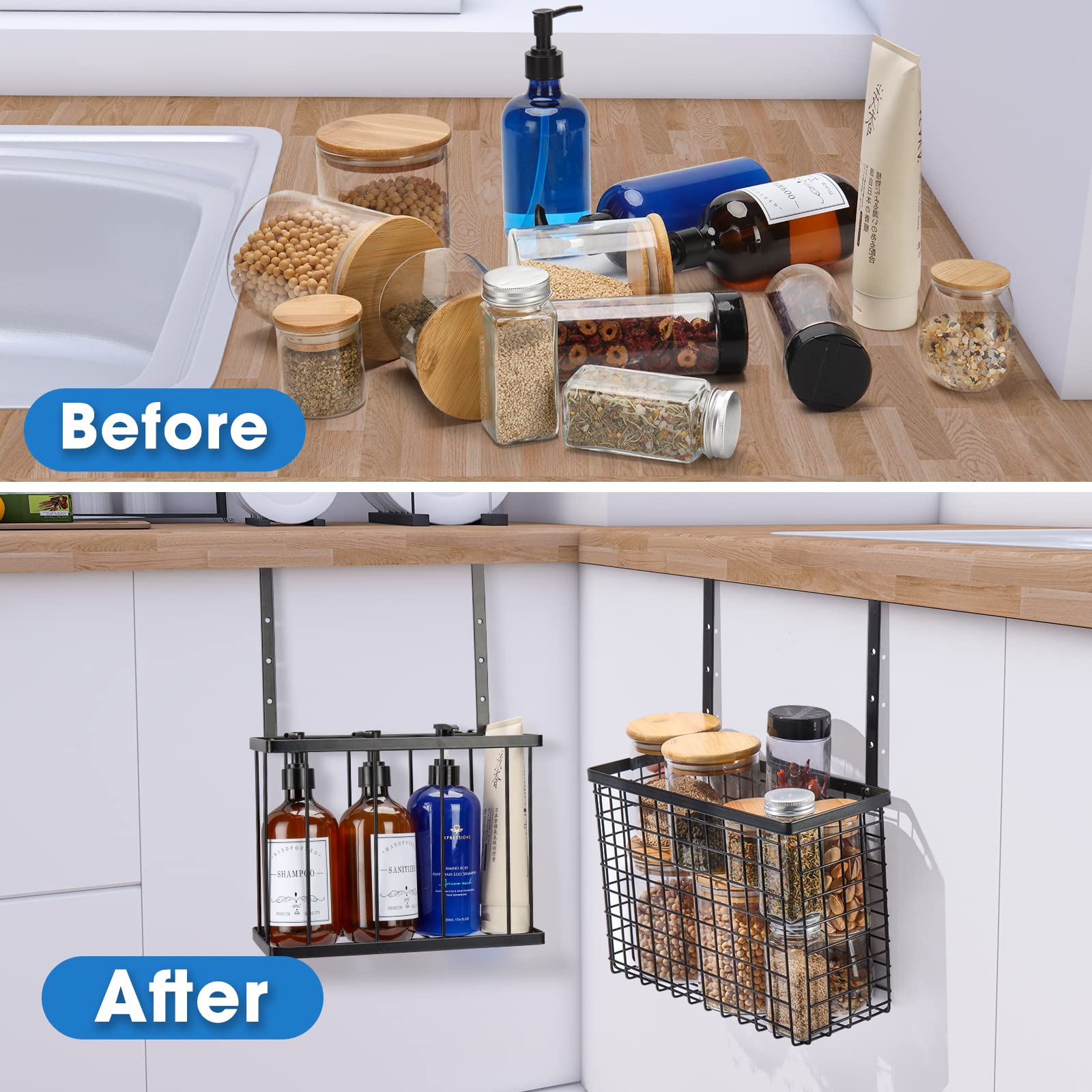 YMCCOOL easy-installation design arrives ready to hang without tools.