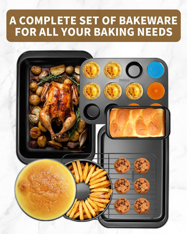 Ymiton cookie sheet delivers even browning and easy cleanup