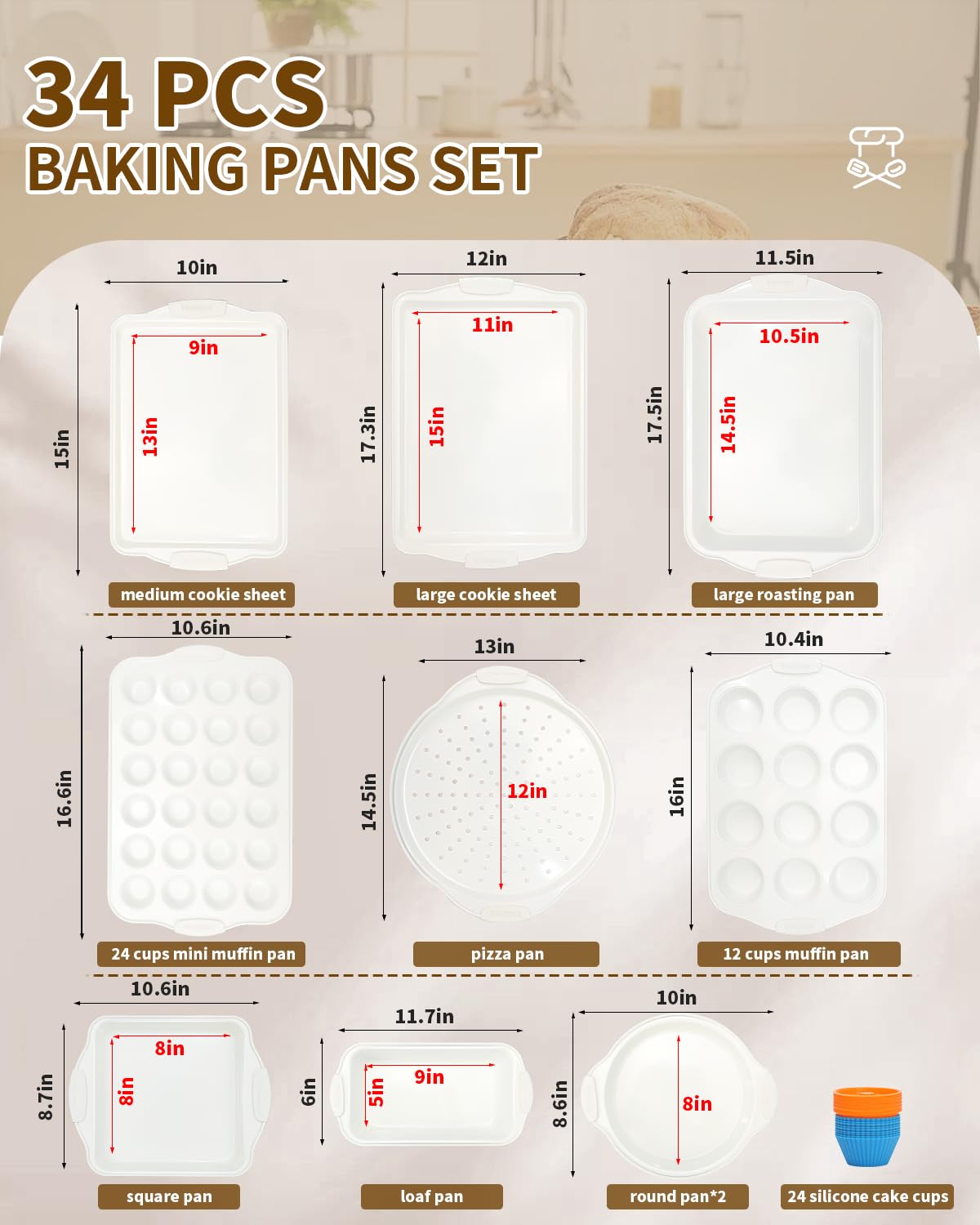 Ymiton nonstick coating close-up highlighting effortless food release