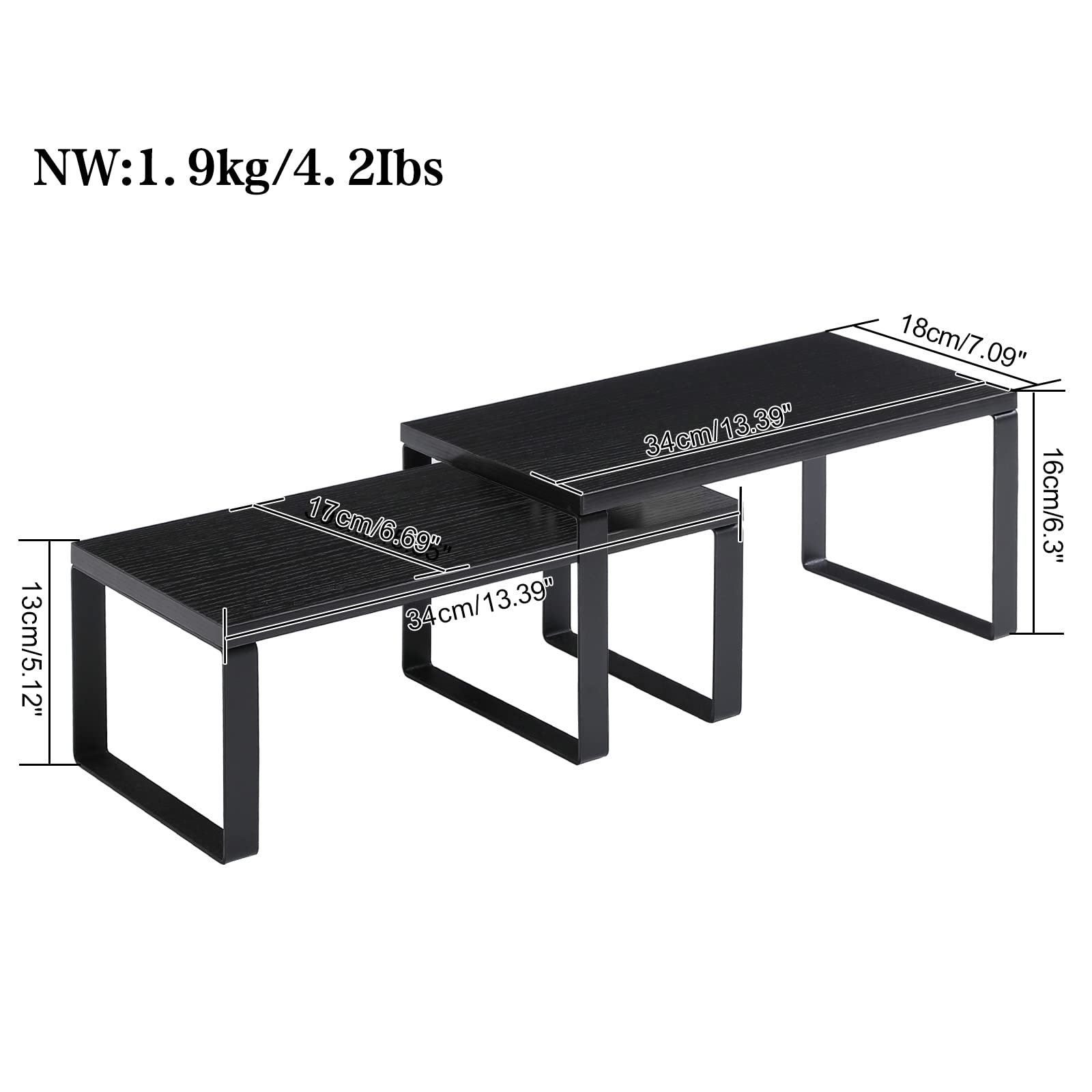 YMYNY small shelf close-up highlights compact size for tight spaces.