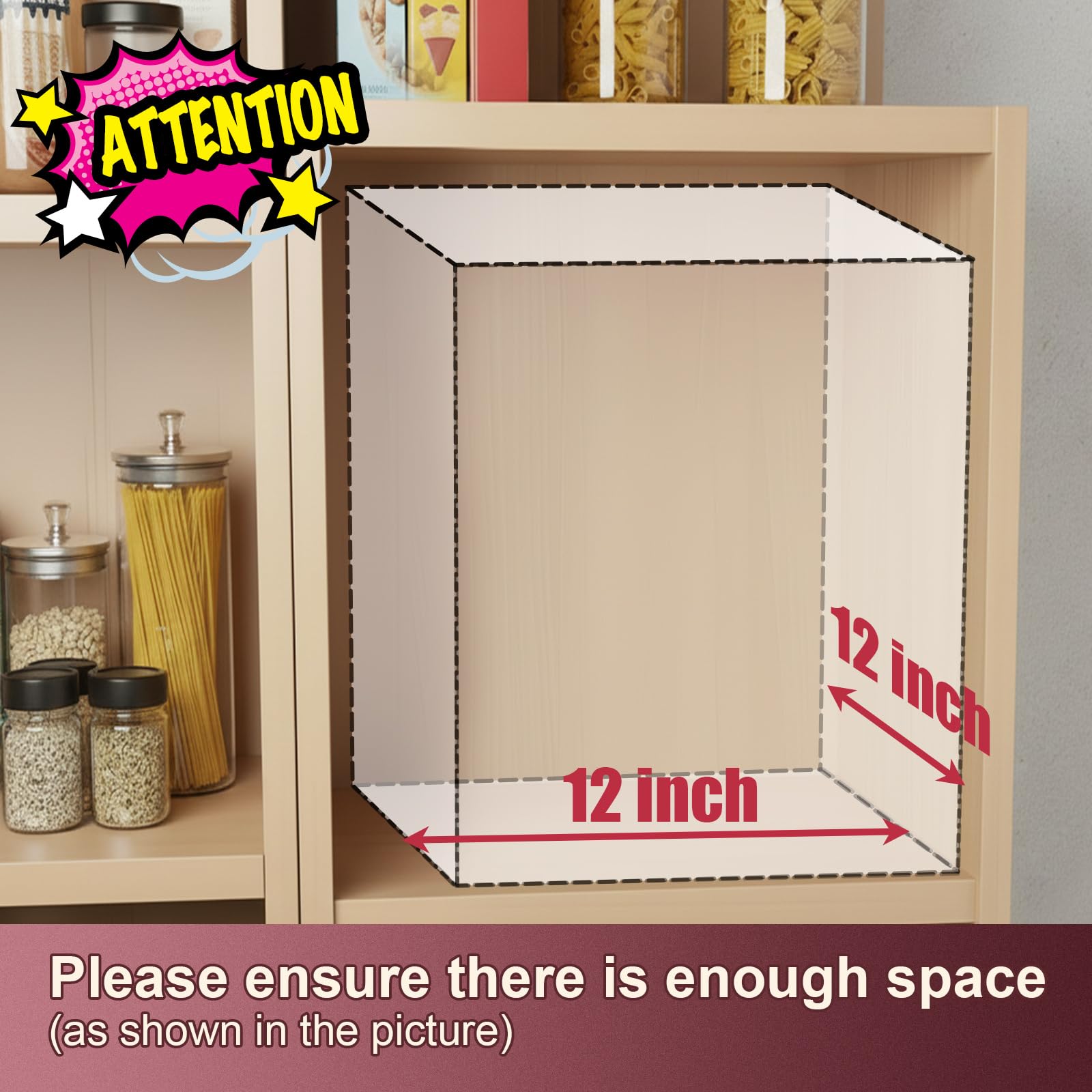 Ynelyase bathroom counter organizer for makeup storage and visibility