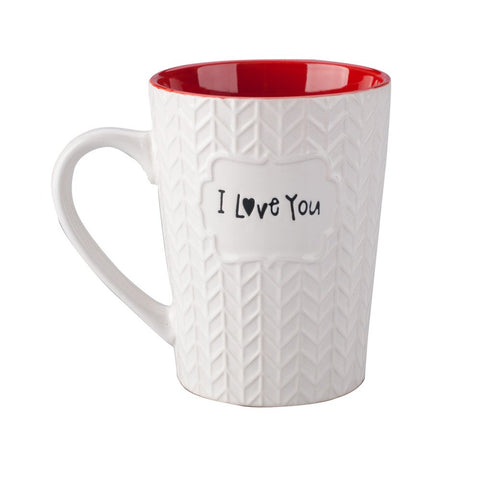 Ynsfree I Love You Mug 16 oz for daily coffee or tea rituals